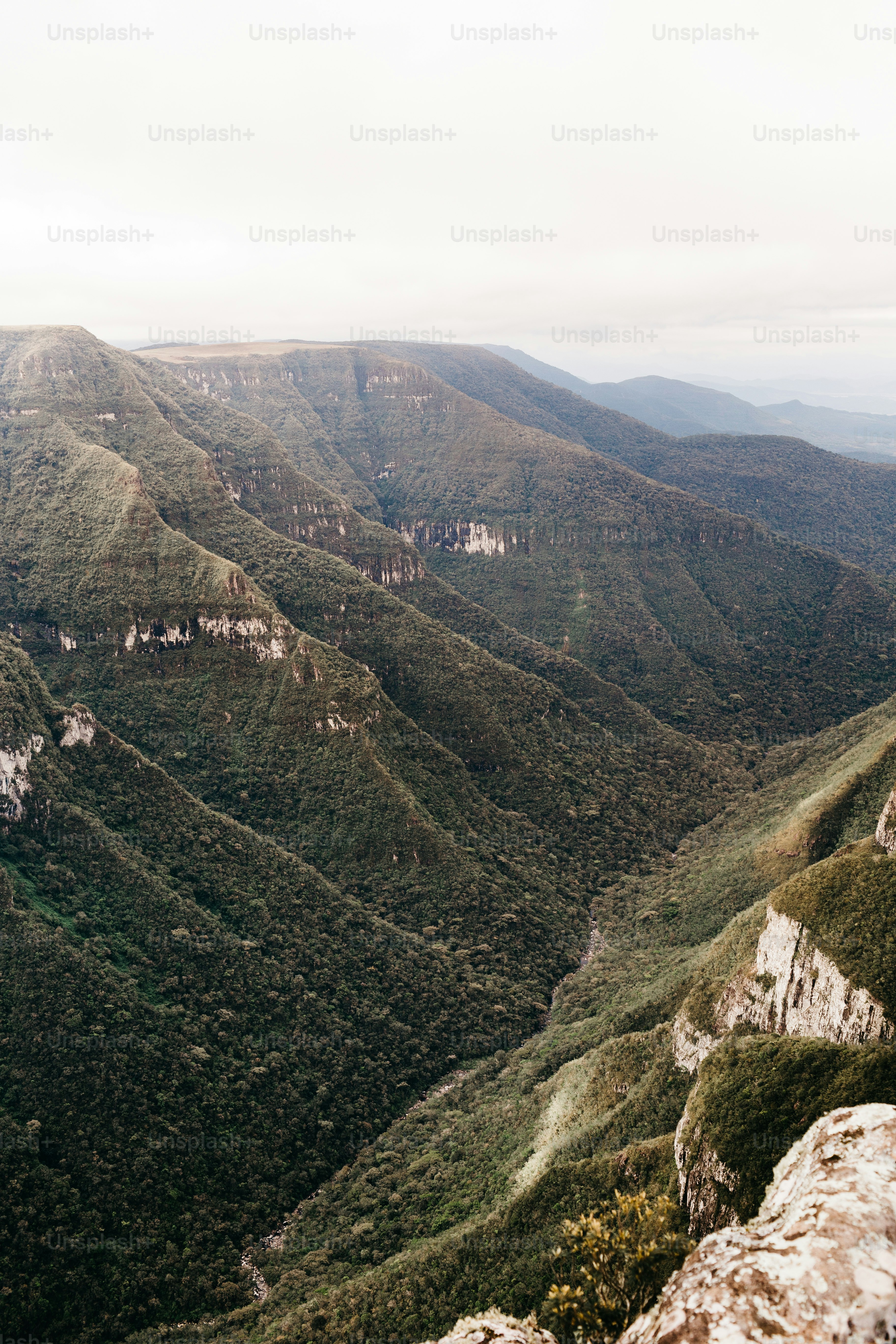 a view of the mountains from a high point of view