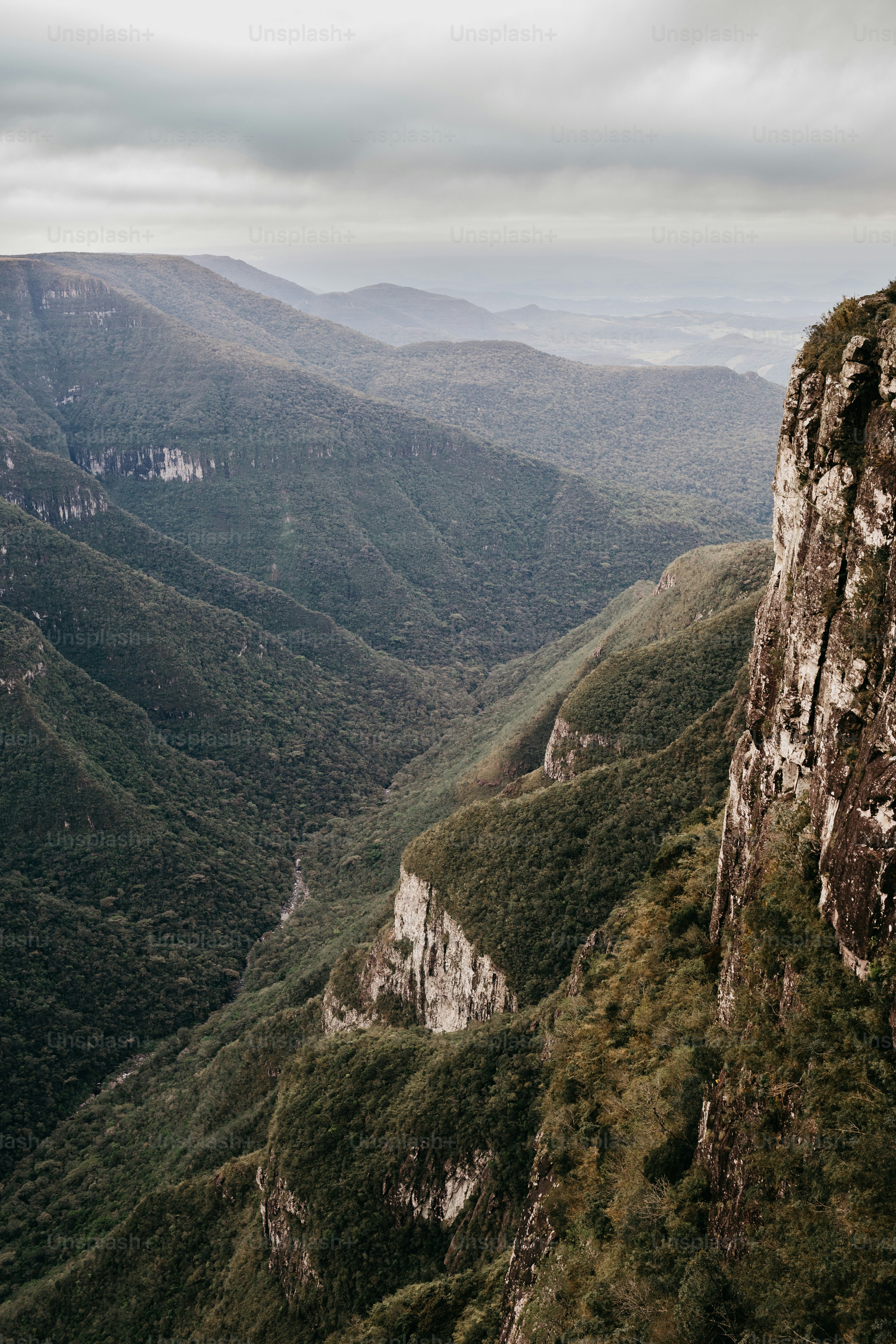 a view of the mountains from a high point of view