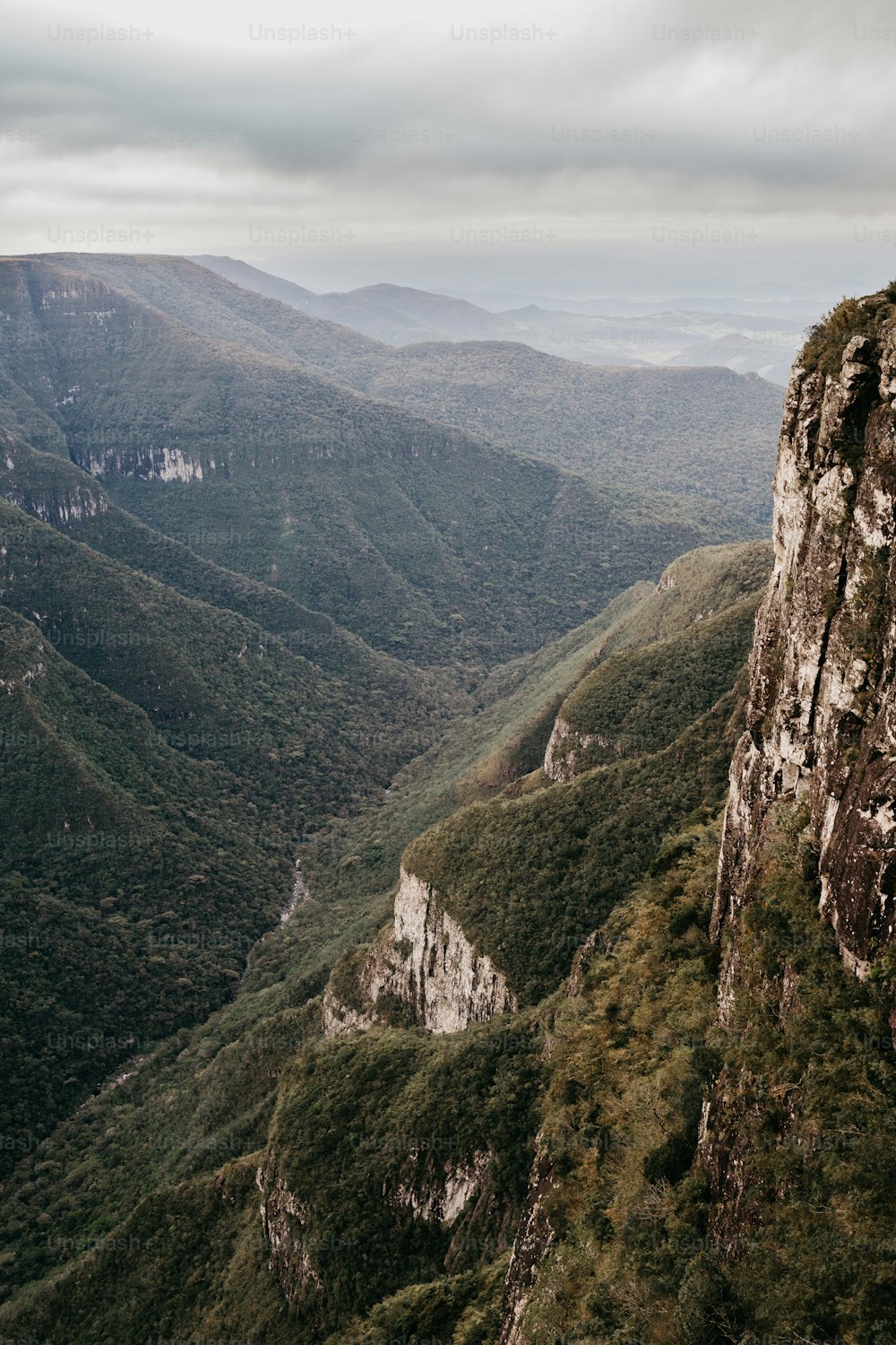 a view of the mountains from a high point of view