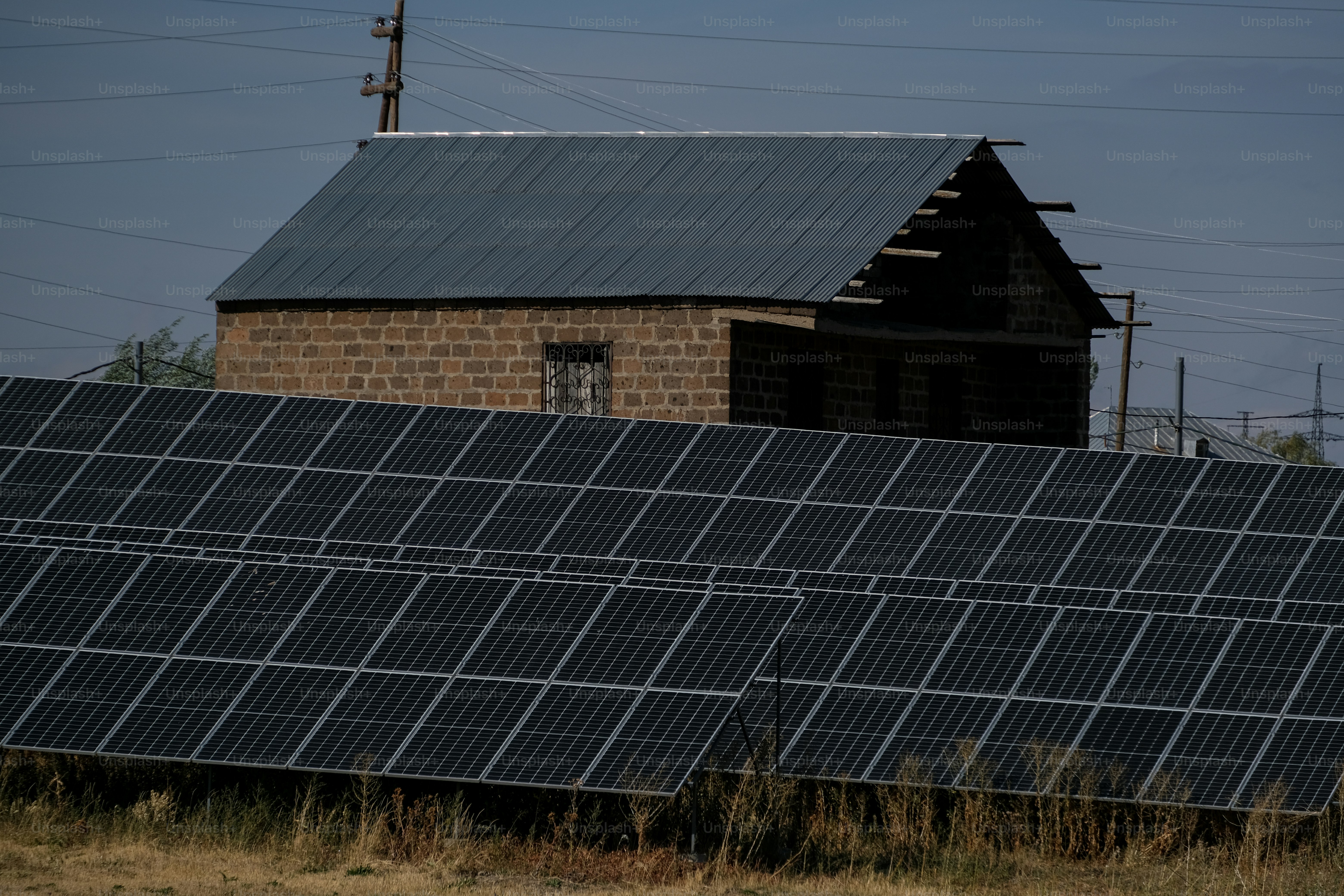 a house with a roof covered in solar panels