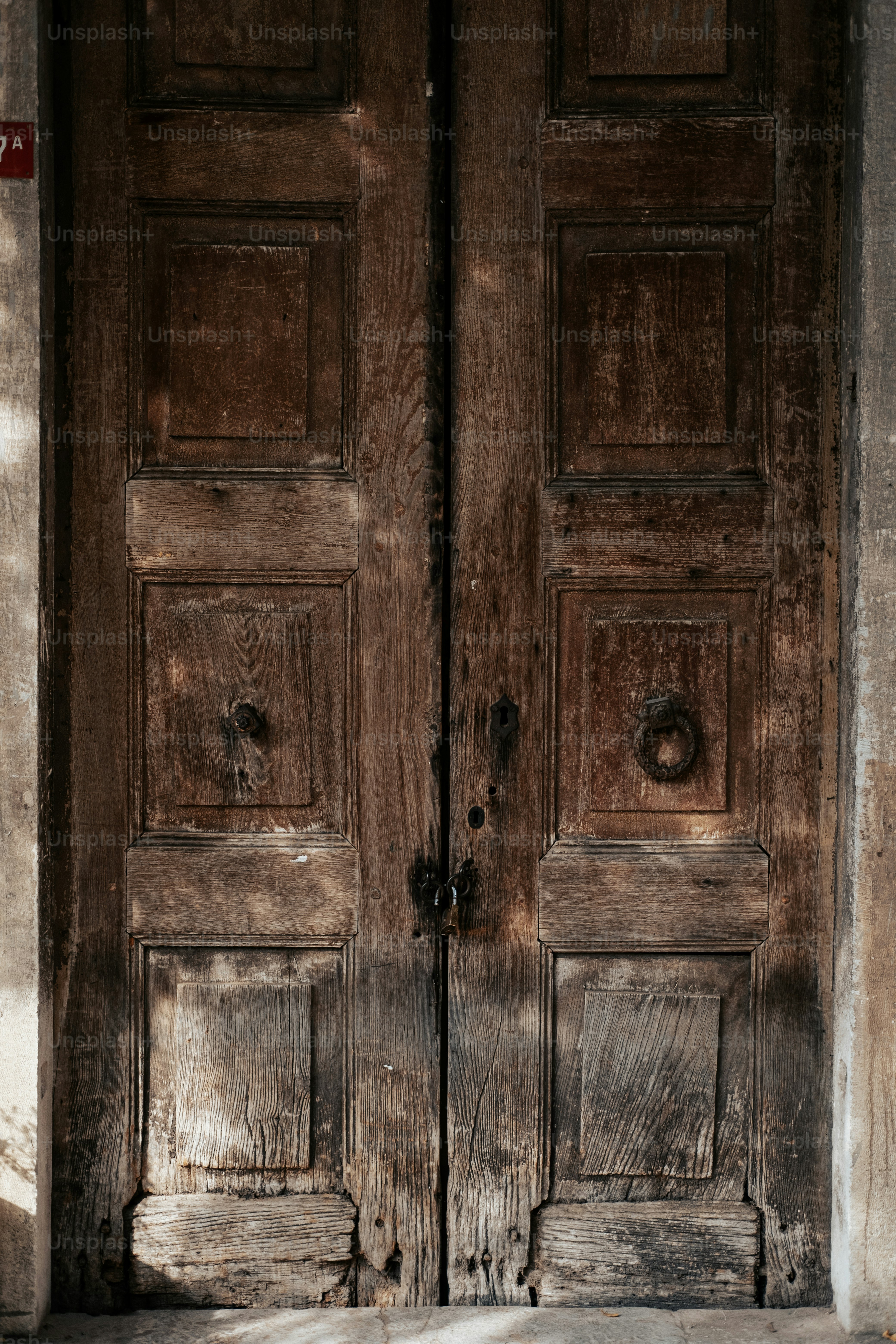 wooden door