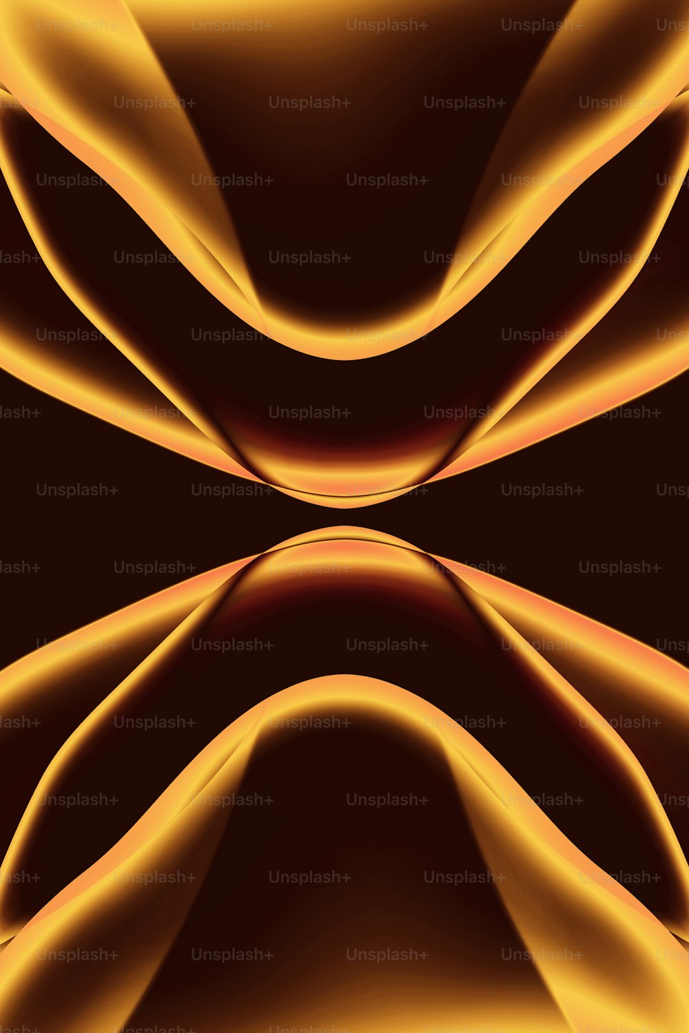 Una imagen generada por computadora de un fondo marrón y amarillo