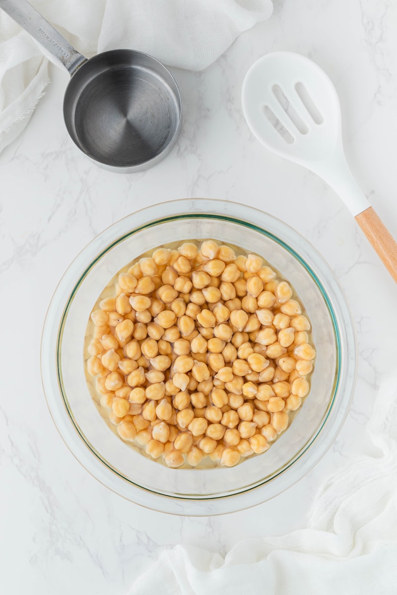 Chickpeas in a bowl