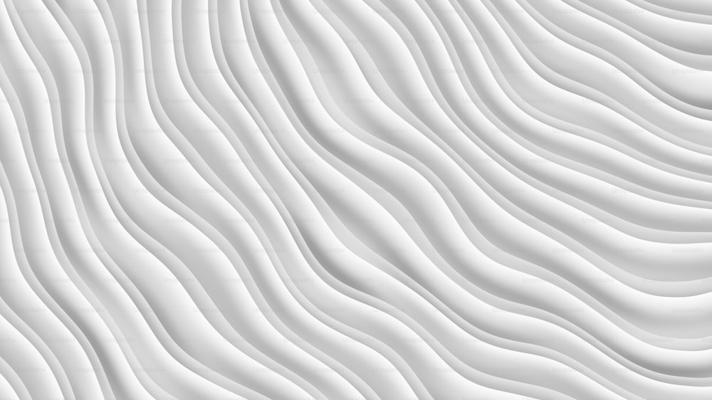 um fundo branco com linhas onduladas