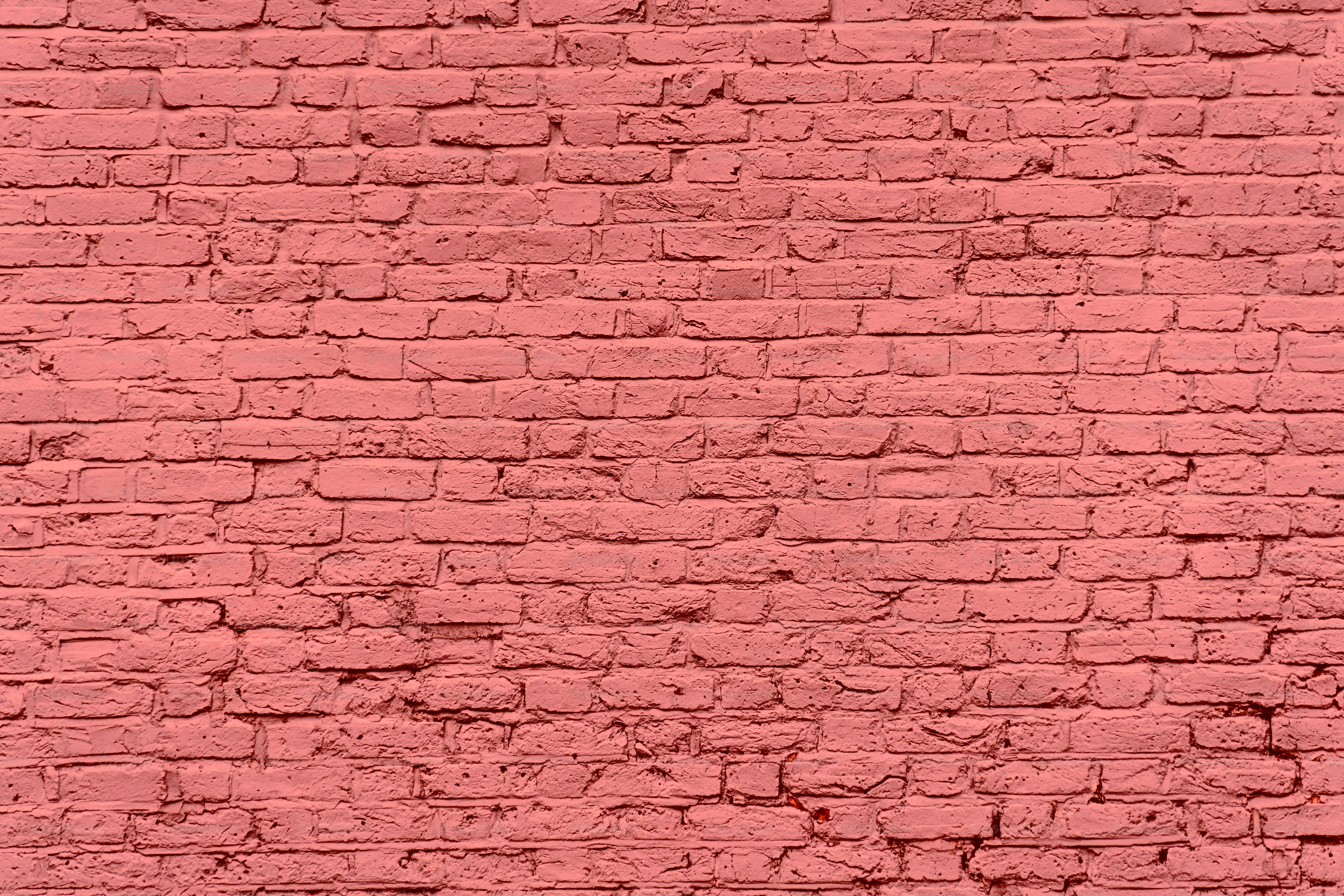 a red brick wall with a black cat sitting on top of it