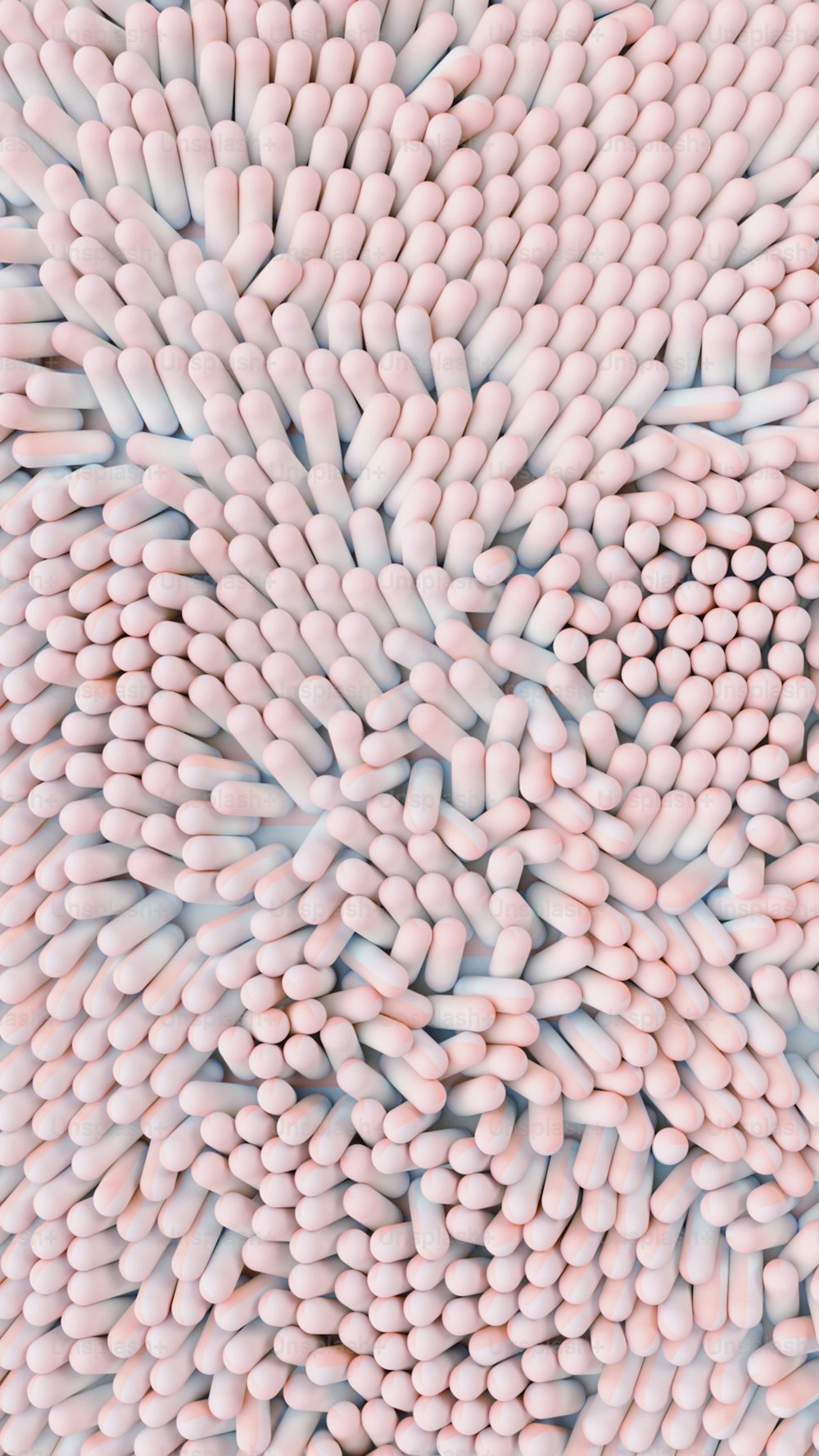 um close up de um monte de pílulas
