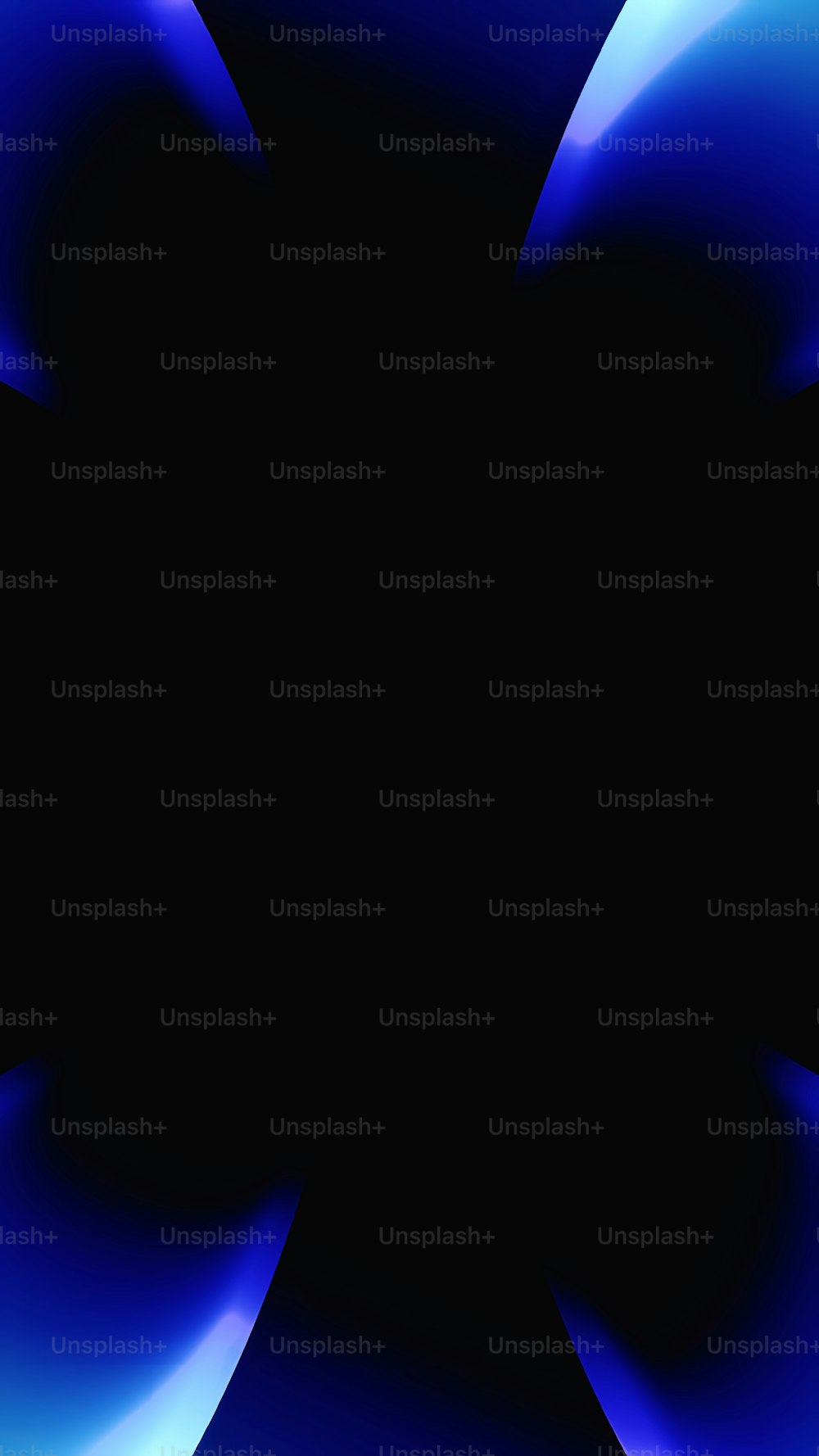 a black and blue background with a circular design