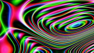 a colorful abstract background with a spiral design