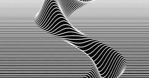 uma imagem em preto e branco de uma onda
