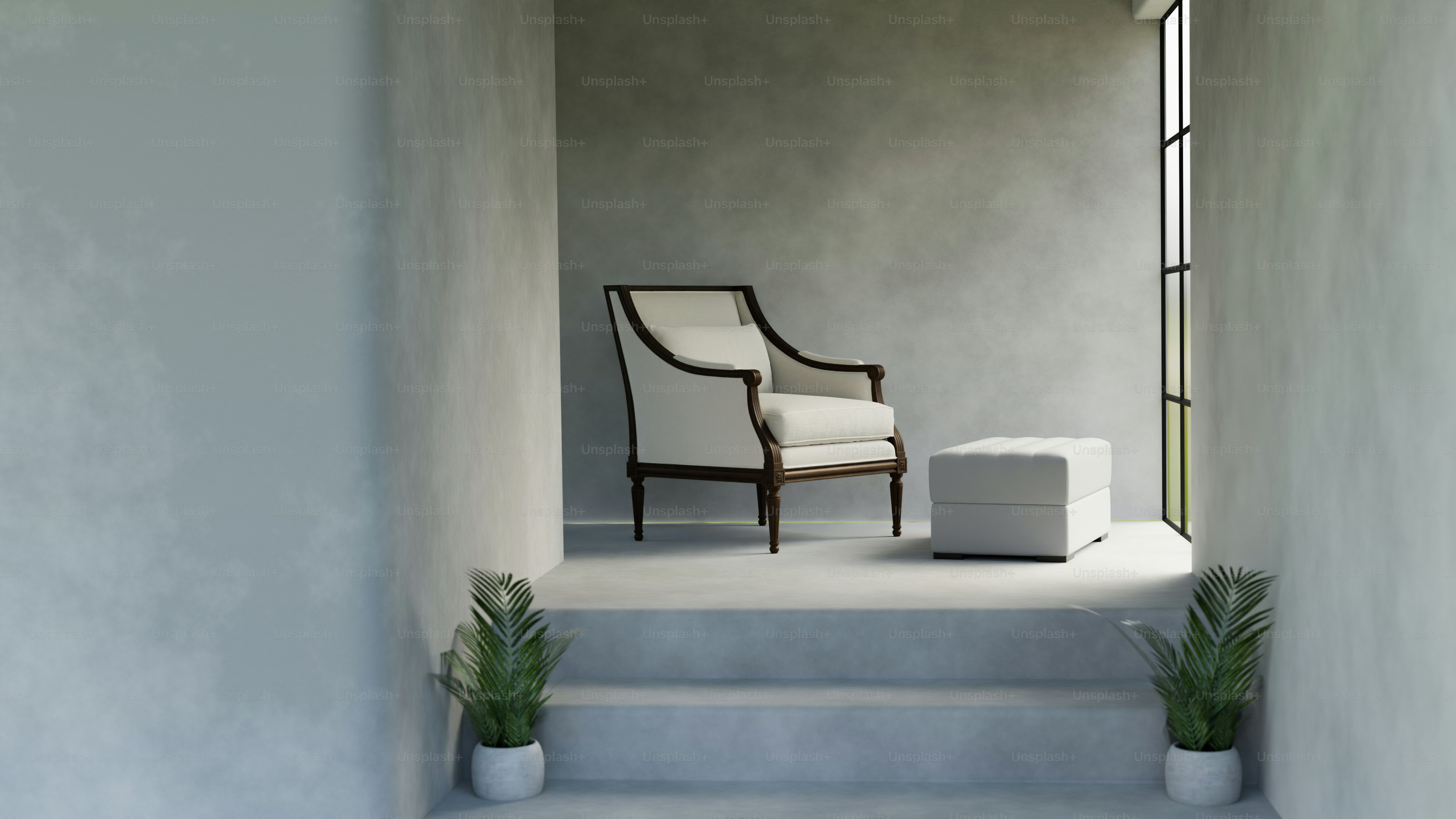 Raw stone interior wall, natural light