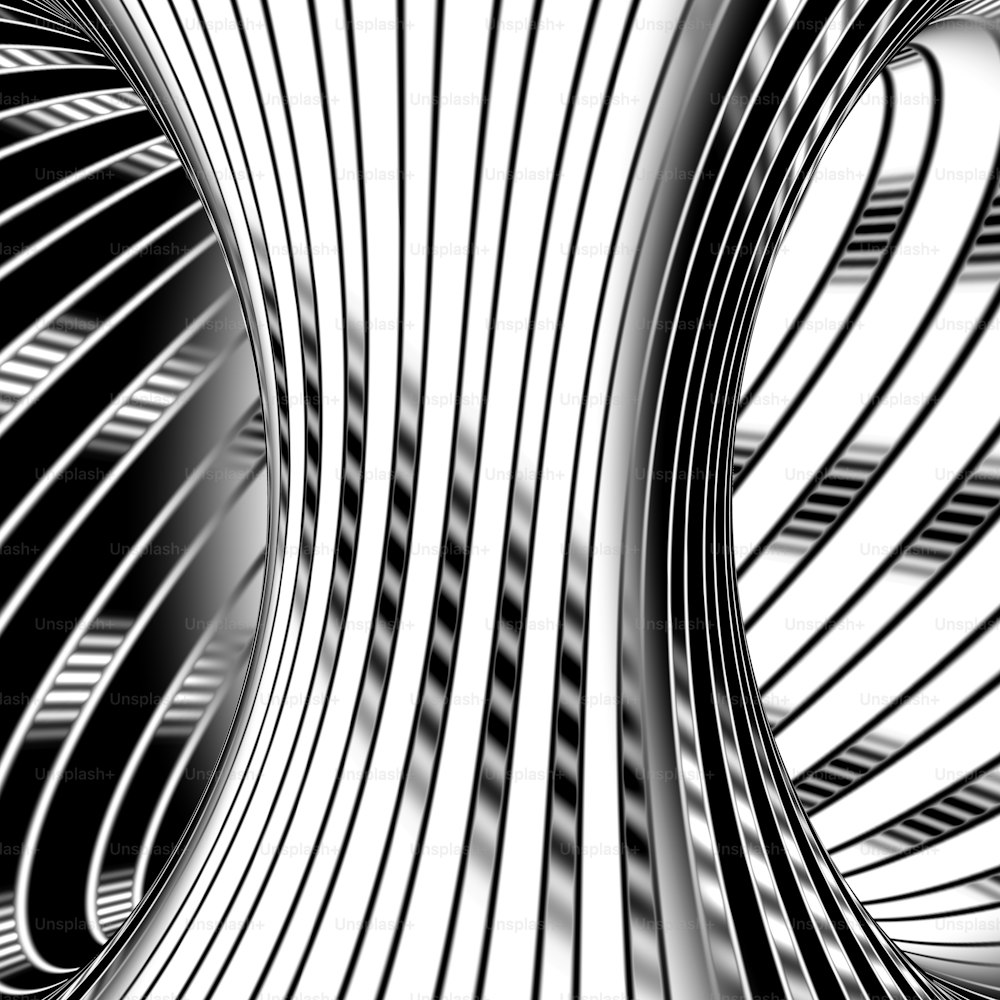 ein schwarz-weißer abstrakter Hintergrund mit Linien