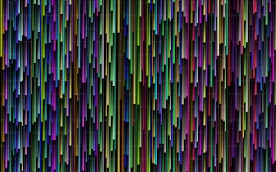 a multicolored image of a line of lines