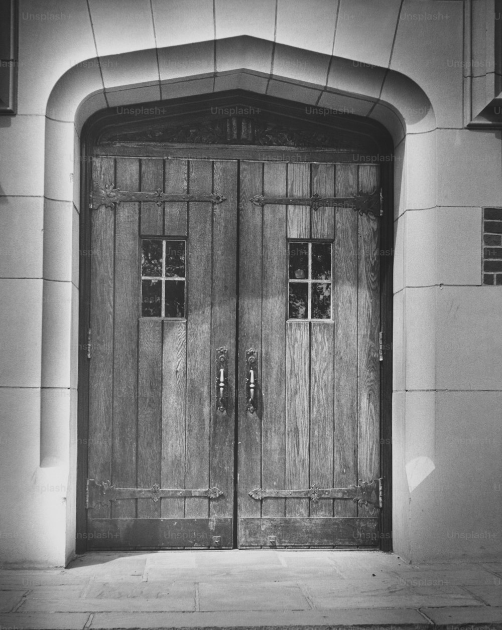 Close Up of Door Entrance. (Photo by George Marks/Retrofile/Getty Images)