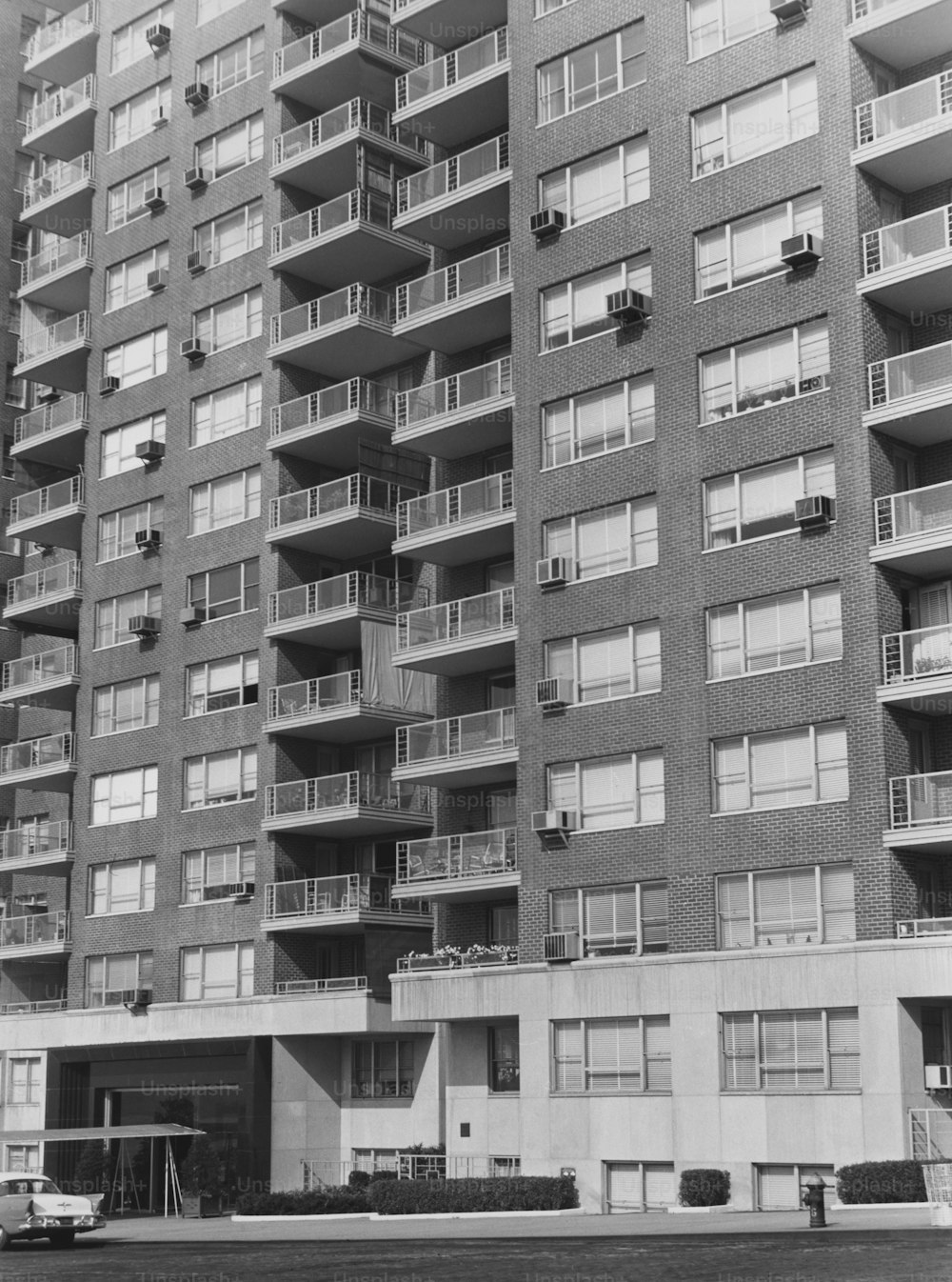 Close Up Block of Flats. (Photo by George Marks/Retrofile/Getty Images)