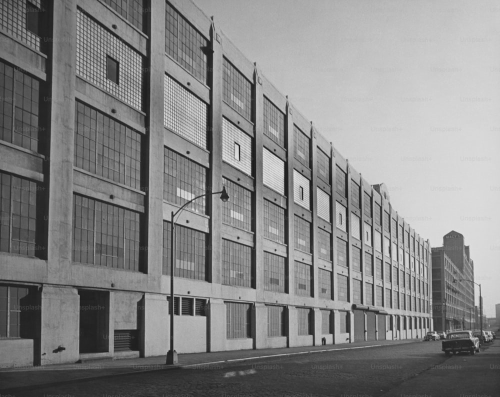 Exterior of Warehouse . (Photo by George Marks/Retrofile RF/Getty Images)