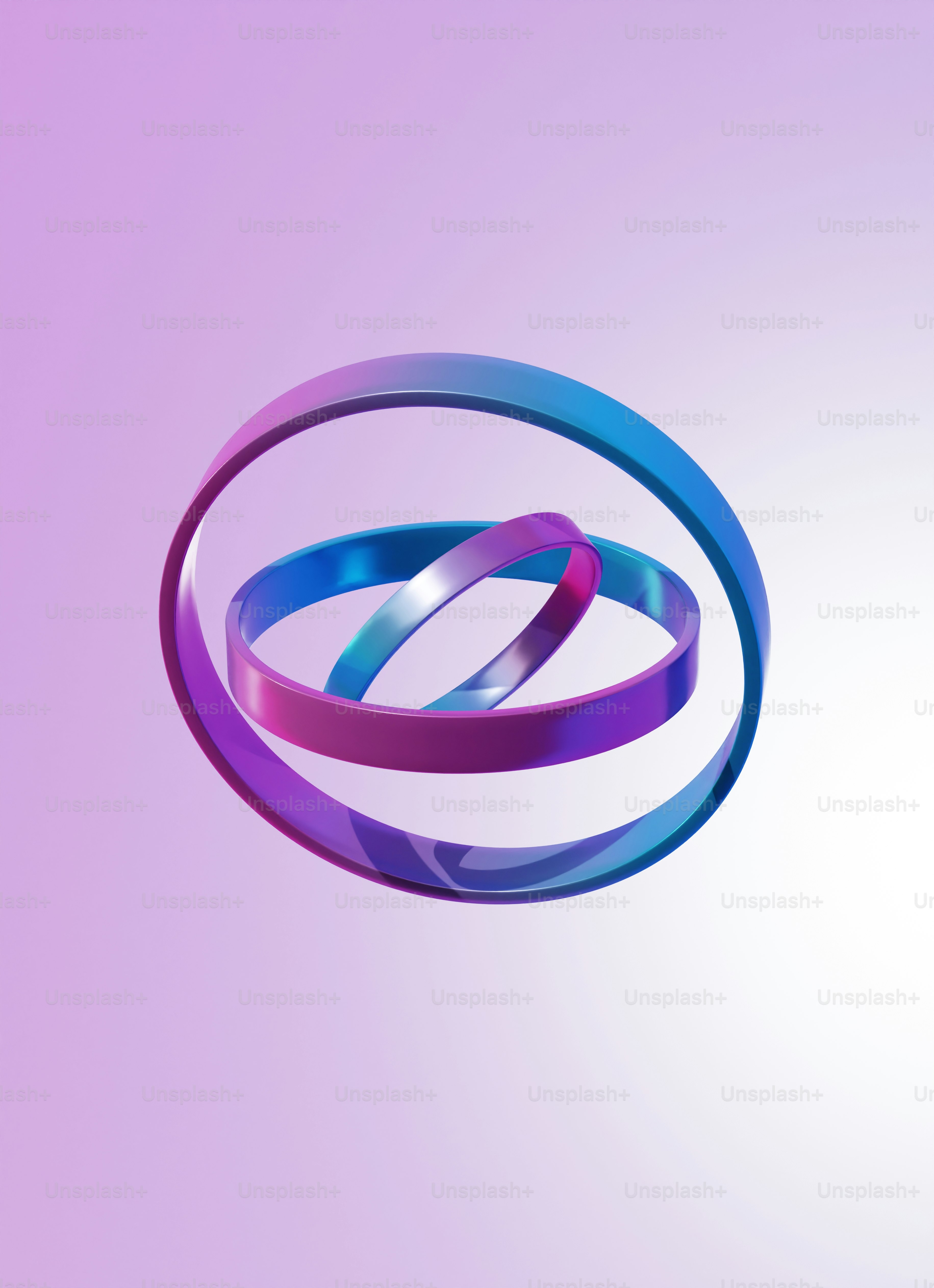 a couple of rings that are in the air
