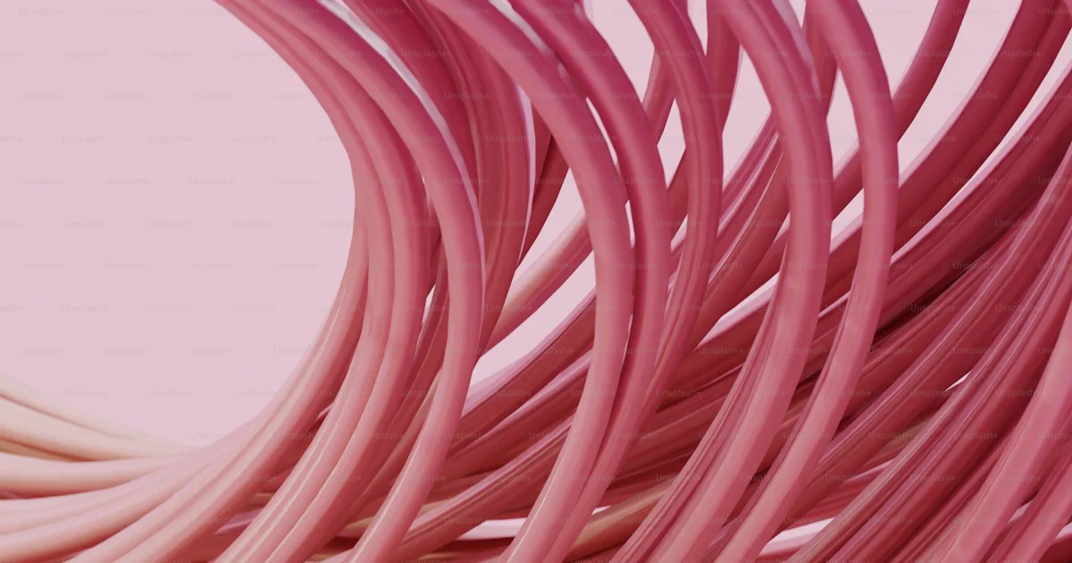 A close up of a bunch of pink wires photo – Wallpapers Image on Unsplash