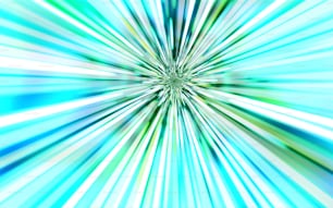 a blue and green abstract background with a white center