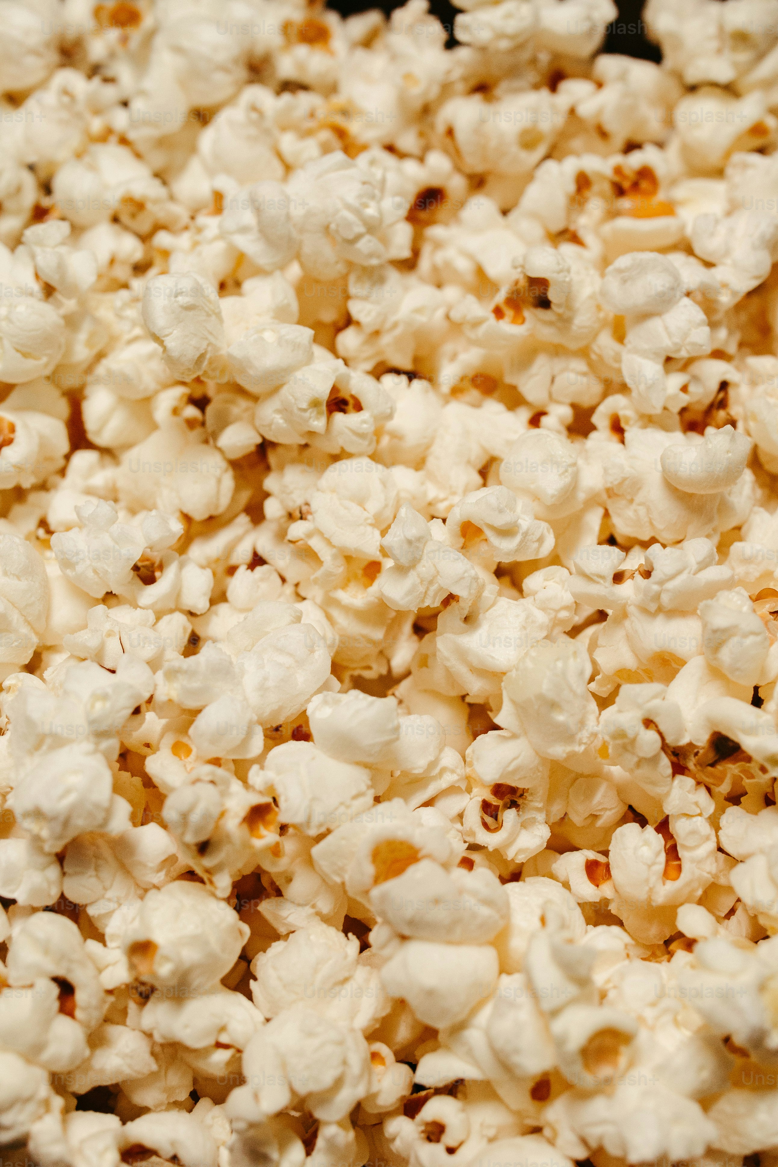 Eine Nahaufnahme einer Schüssel Popcorn