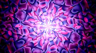 an abstract image of a pink and purple flower