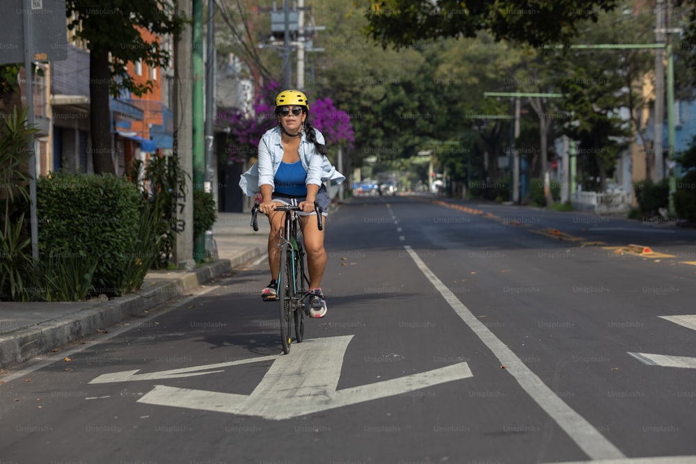 Cycliste urbain mexicain, journée internationale du vélo