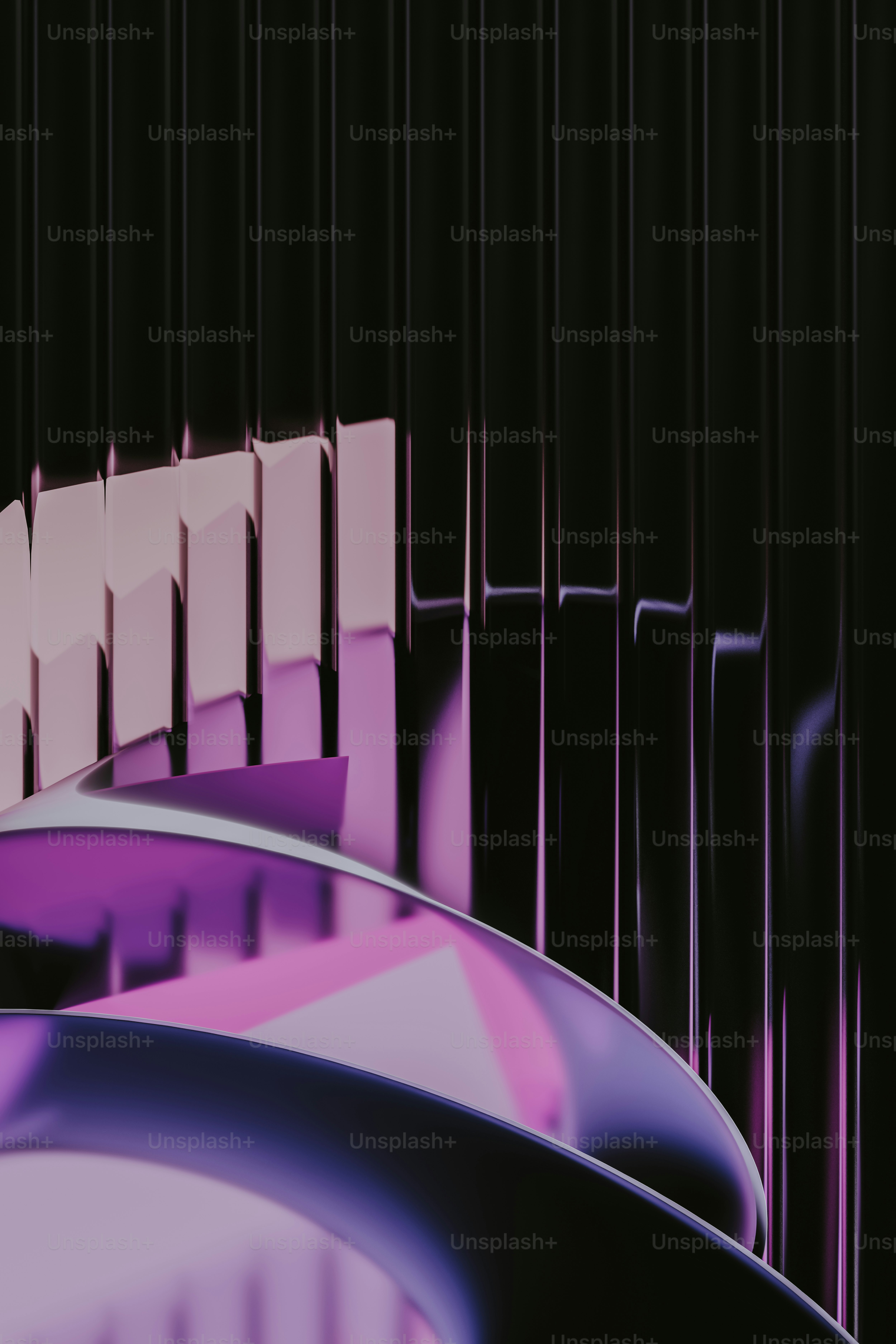 방에 있는 피아노 건반의 클로즈업