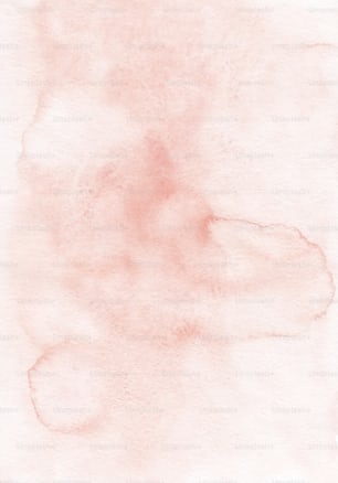 a watercolor painting of a pink cloud
