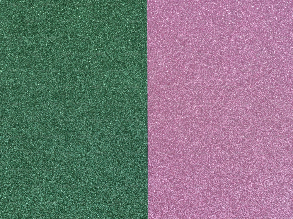 a pink and green background with a black border