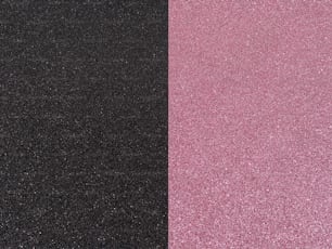 a black and pink background with a white stripe