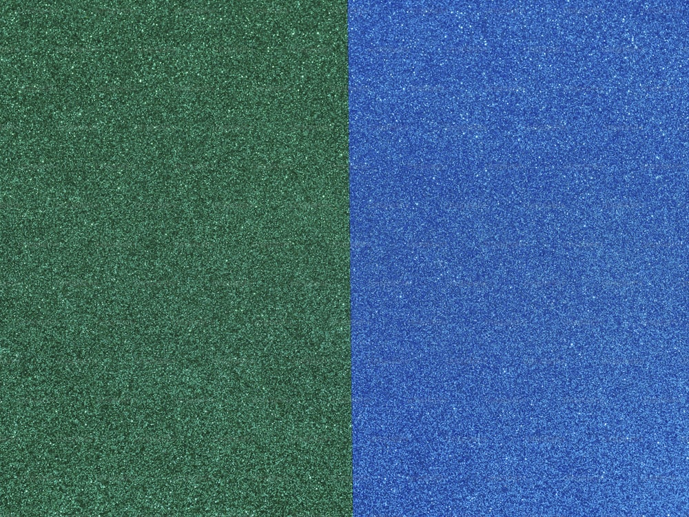 ein blauer und grüner Hintergrund mit einem schwarzen Rand