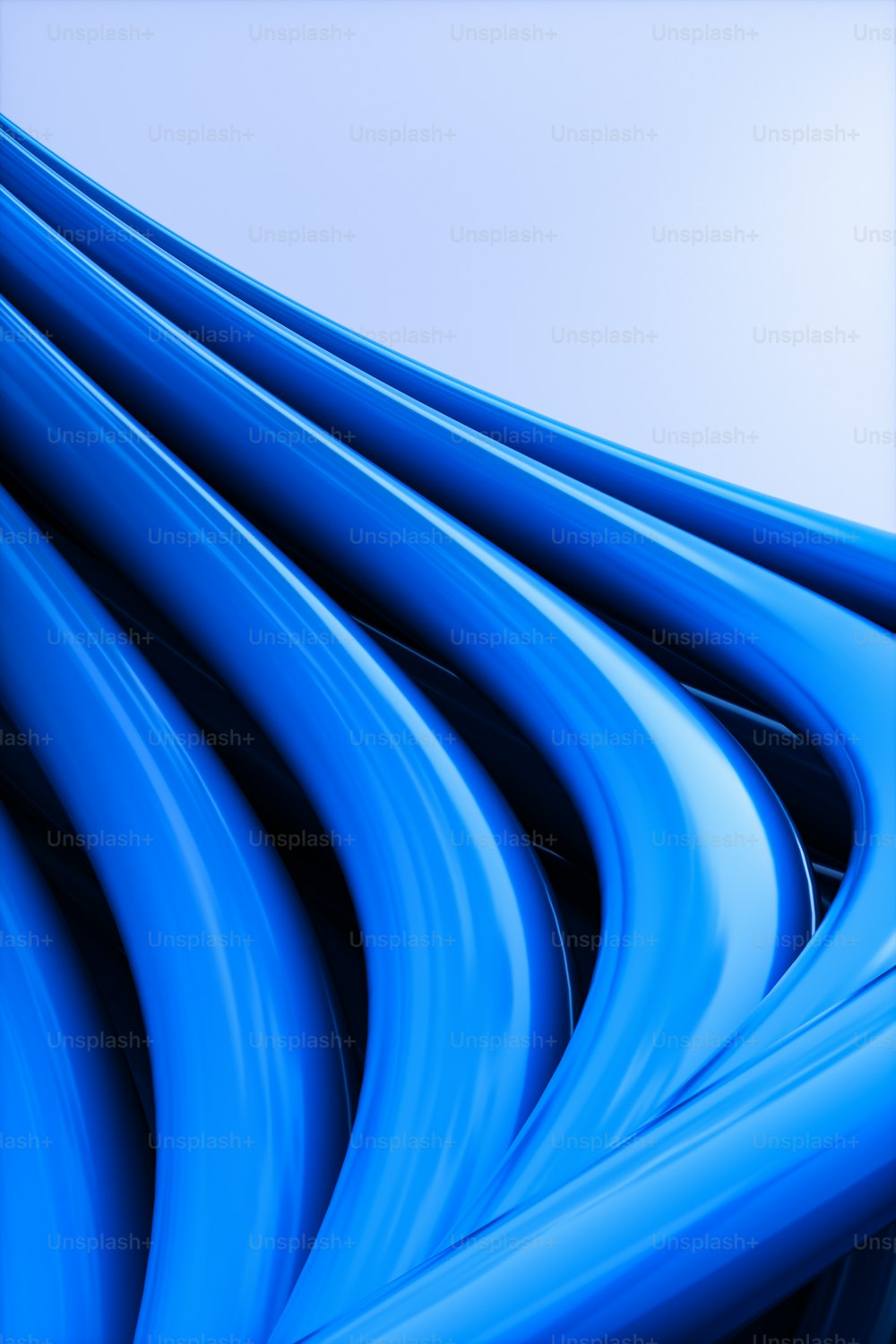 Una imagen de un fondo azul con líneas onduladas