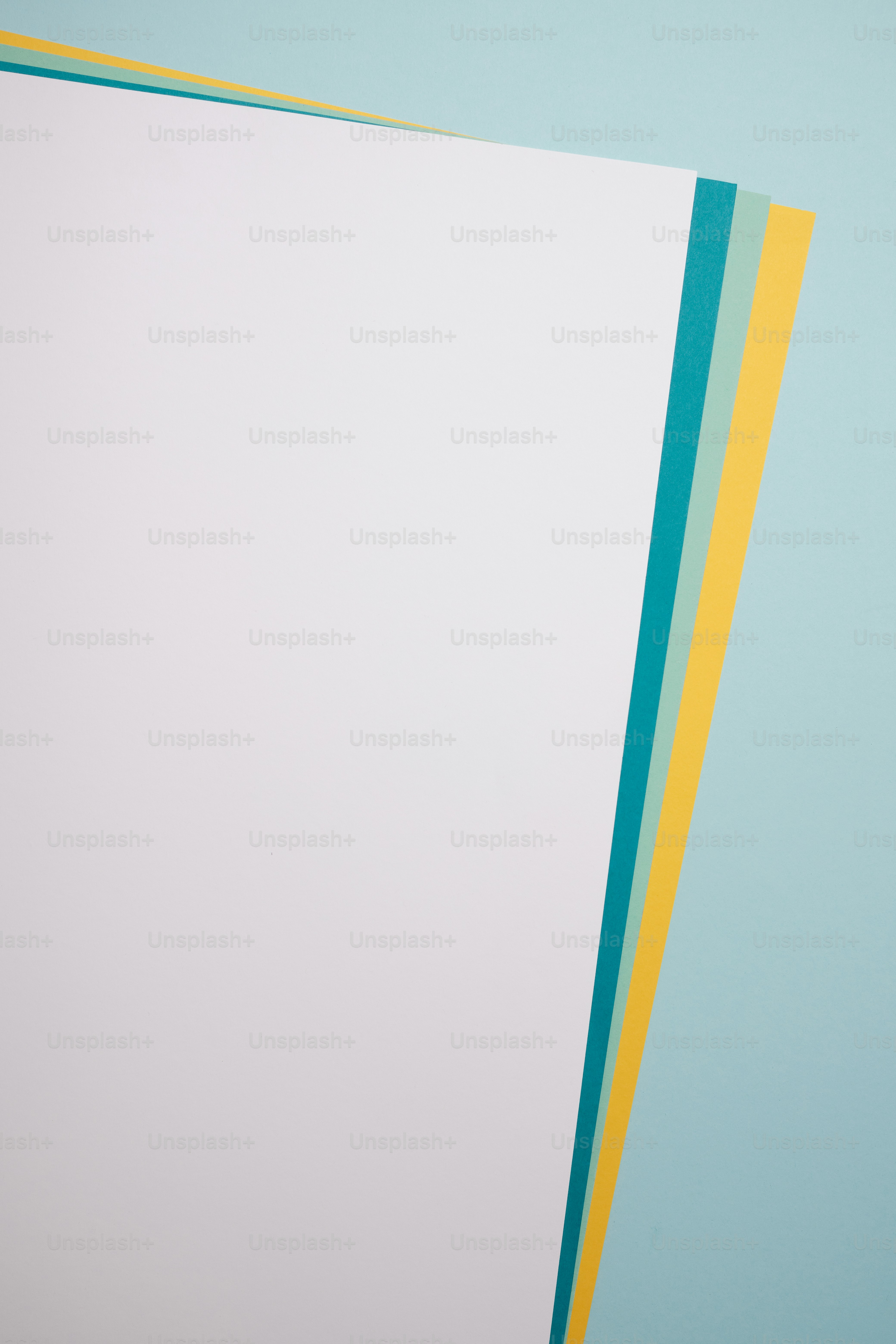 a close up of a white sheet of paper