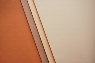 Eine Nahaufnahme von drei verschiedenen Papierfarben