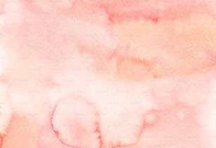 a painting of a white and pink cloud