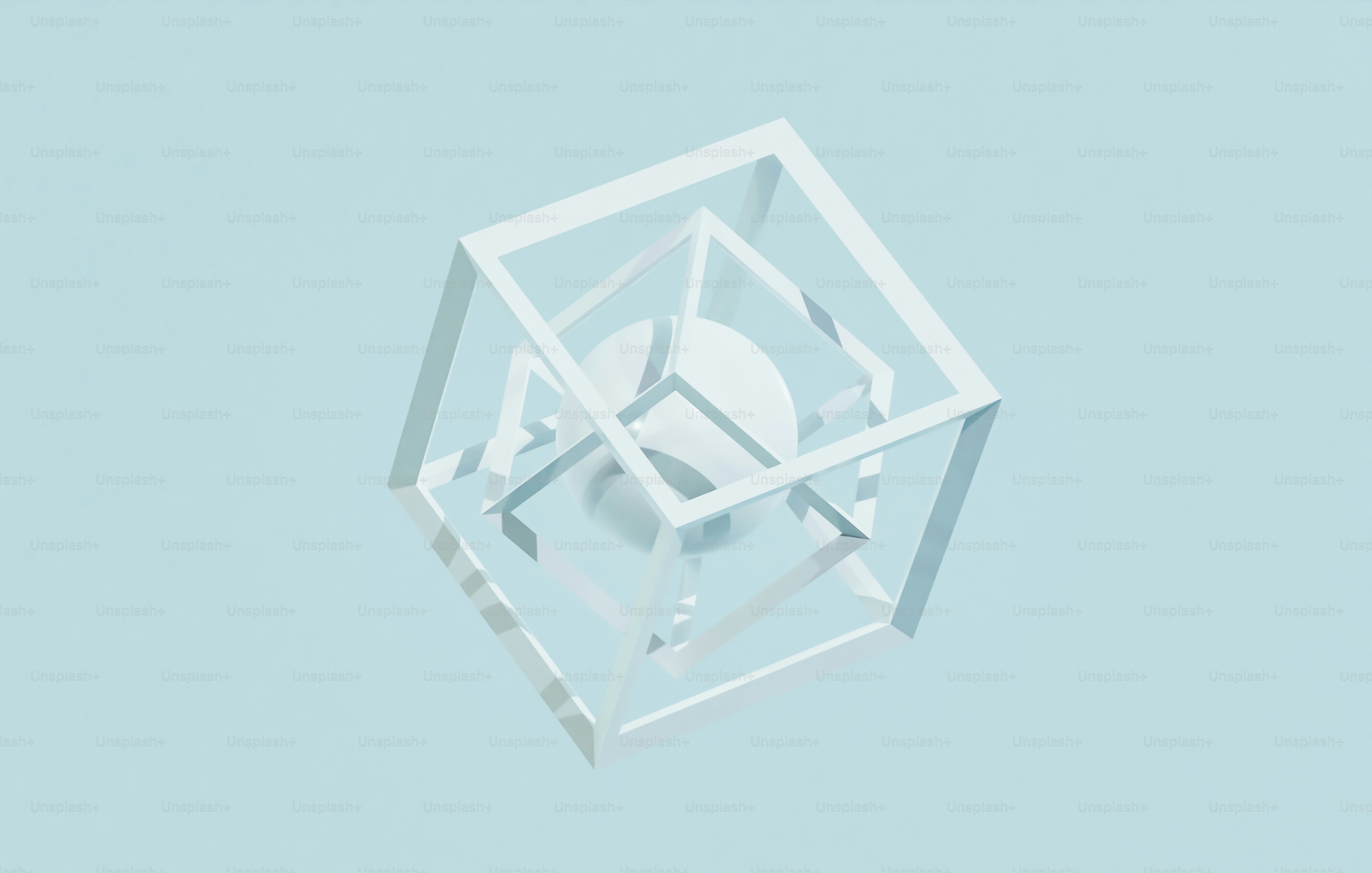 Un oggetto bianco fluttua nell'aria