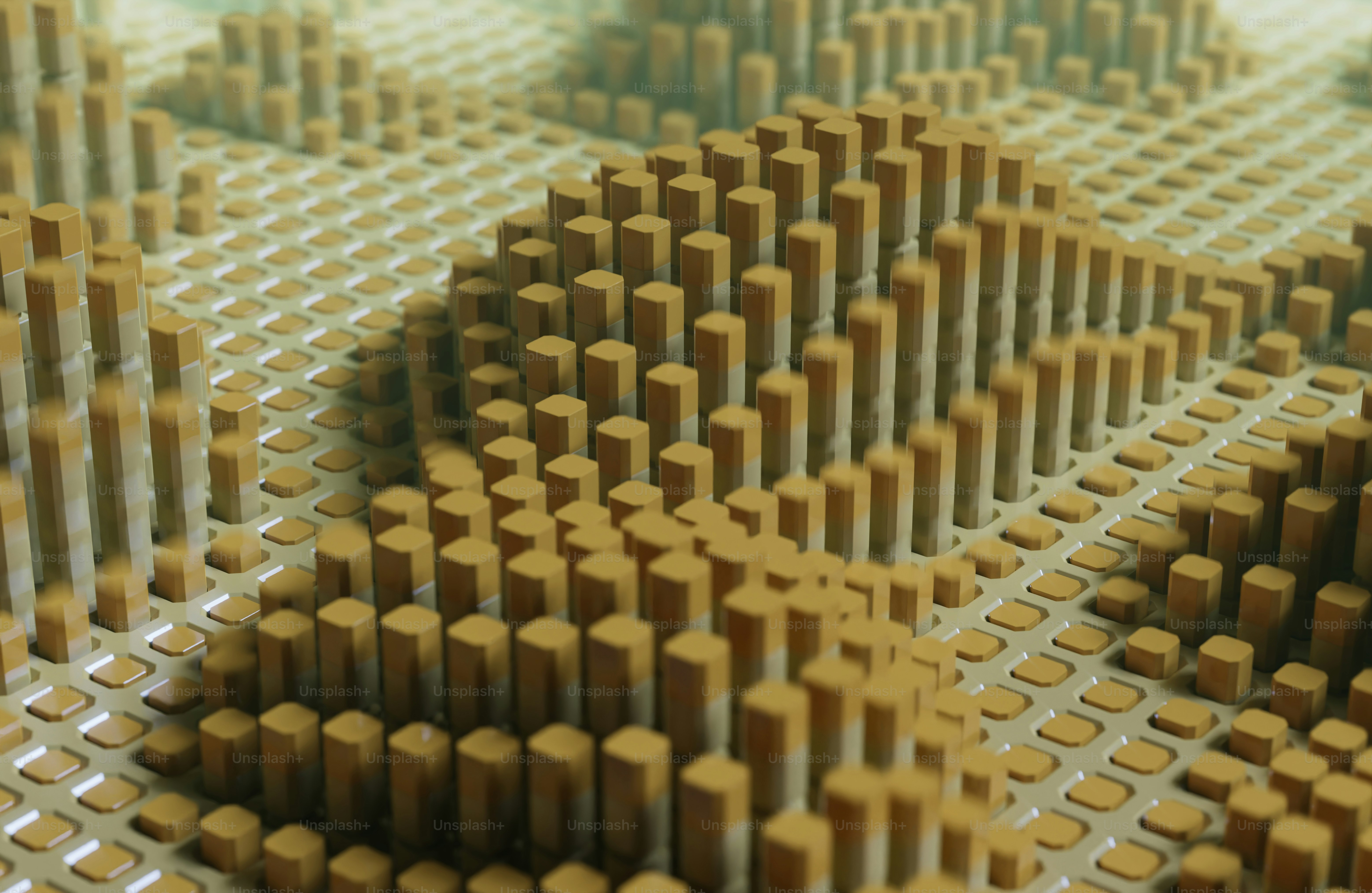 Nahaufnahme eines Lego-Modells einer Stadt