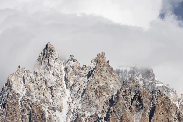 Passu Cones Cathedral peaks, Hunza Nagar Pakistan