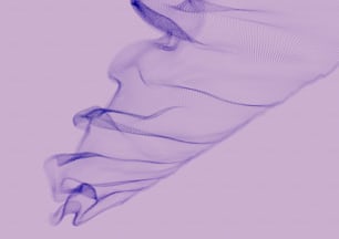 Gros plan d’un objet violet avec un fond blanc