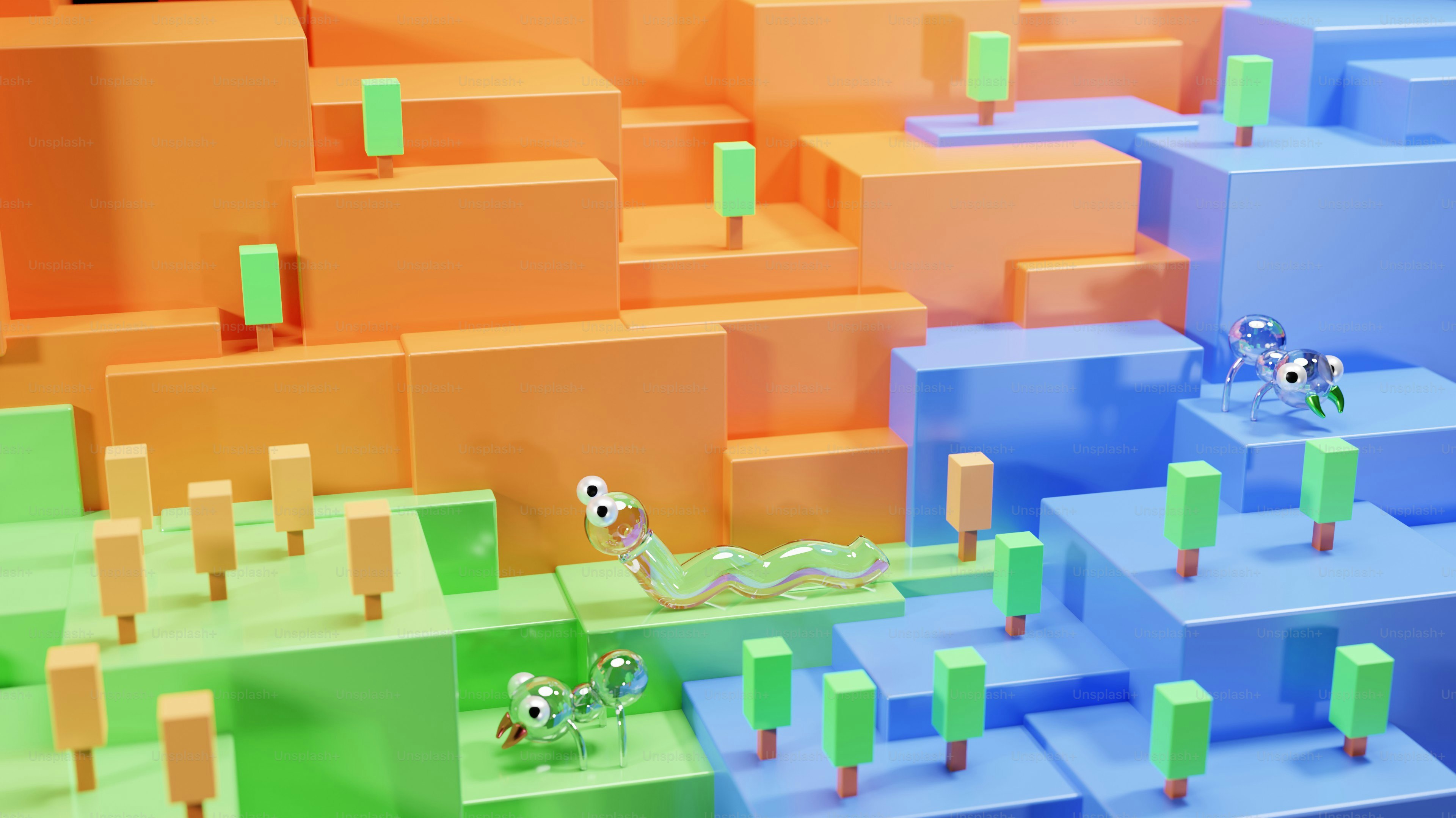 Example of Game Development, A 3D Game Image