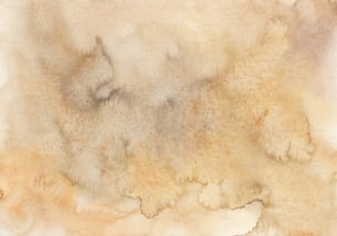 a watercolor painting of a brown and white background