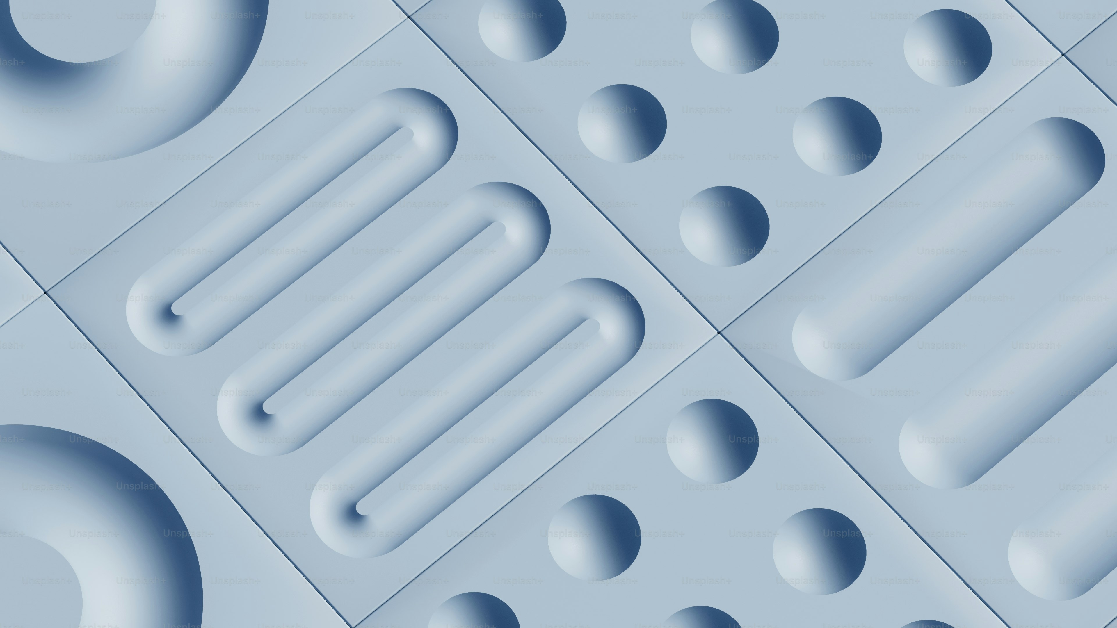 A close up of a wall with circles and circles on it photo – Wallpaper ...