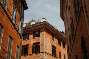 a tall building with a clock on the top of it