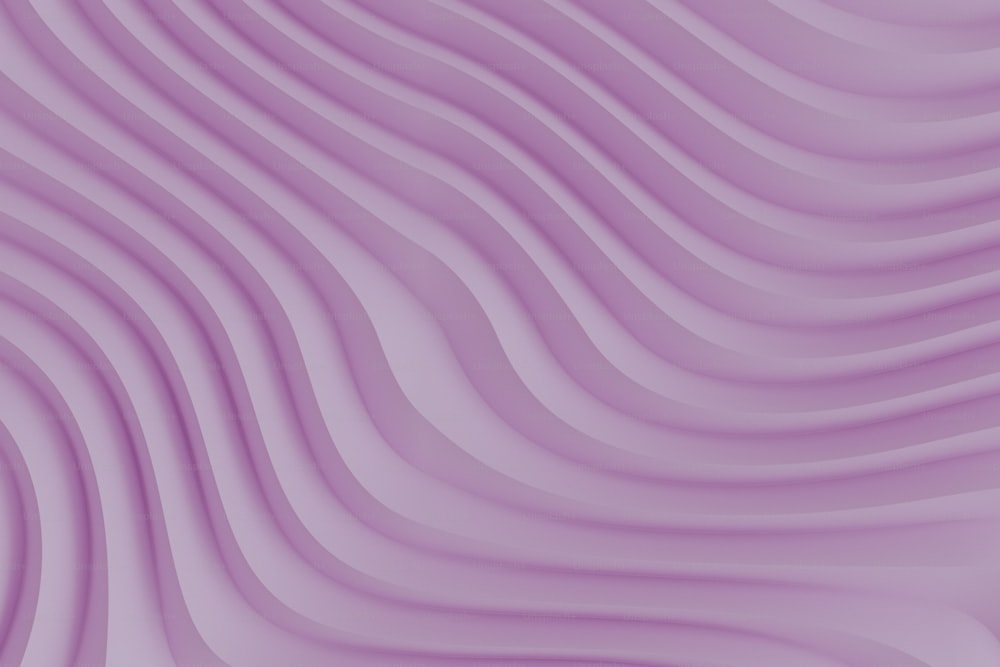 a purple background with wavy lines