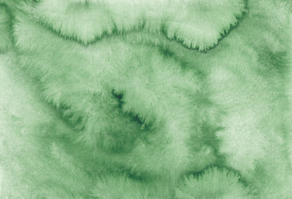 a close up of a green and white background