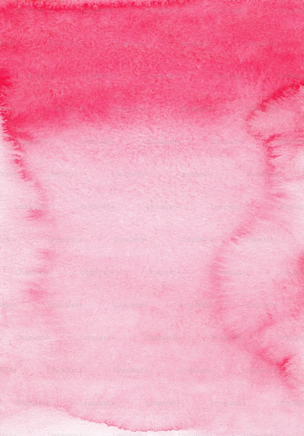 ein rosafarbener Aquarellhintergrund mit weißem Rand