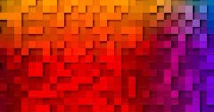 Un fond multicolore de carrés et de rectangles