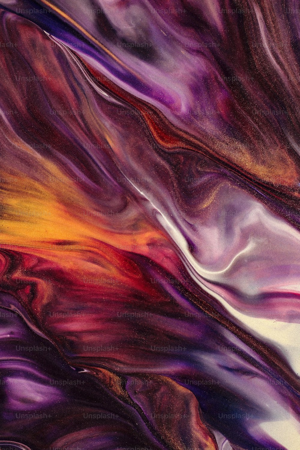 a close up of a painting with a very colorful design