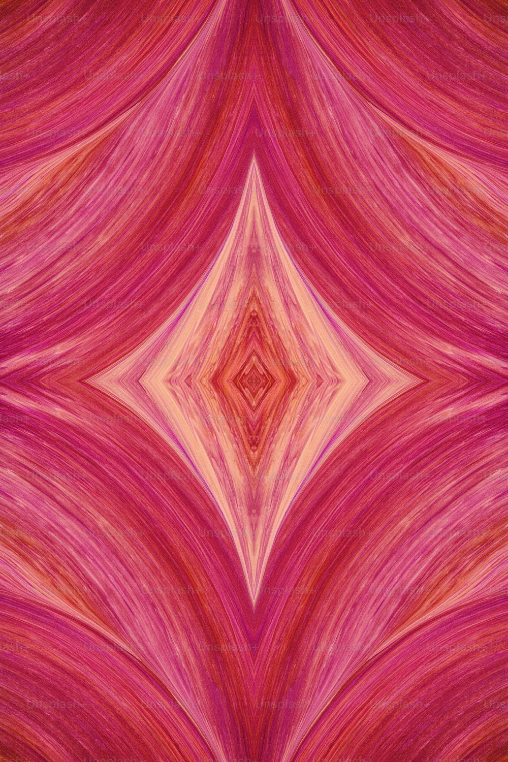 ピンクと赤の抽象的背景に星の模様