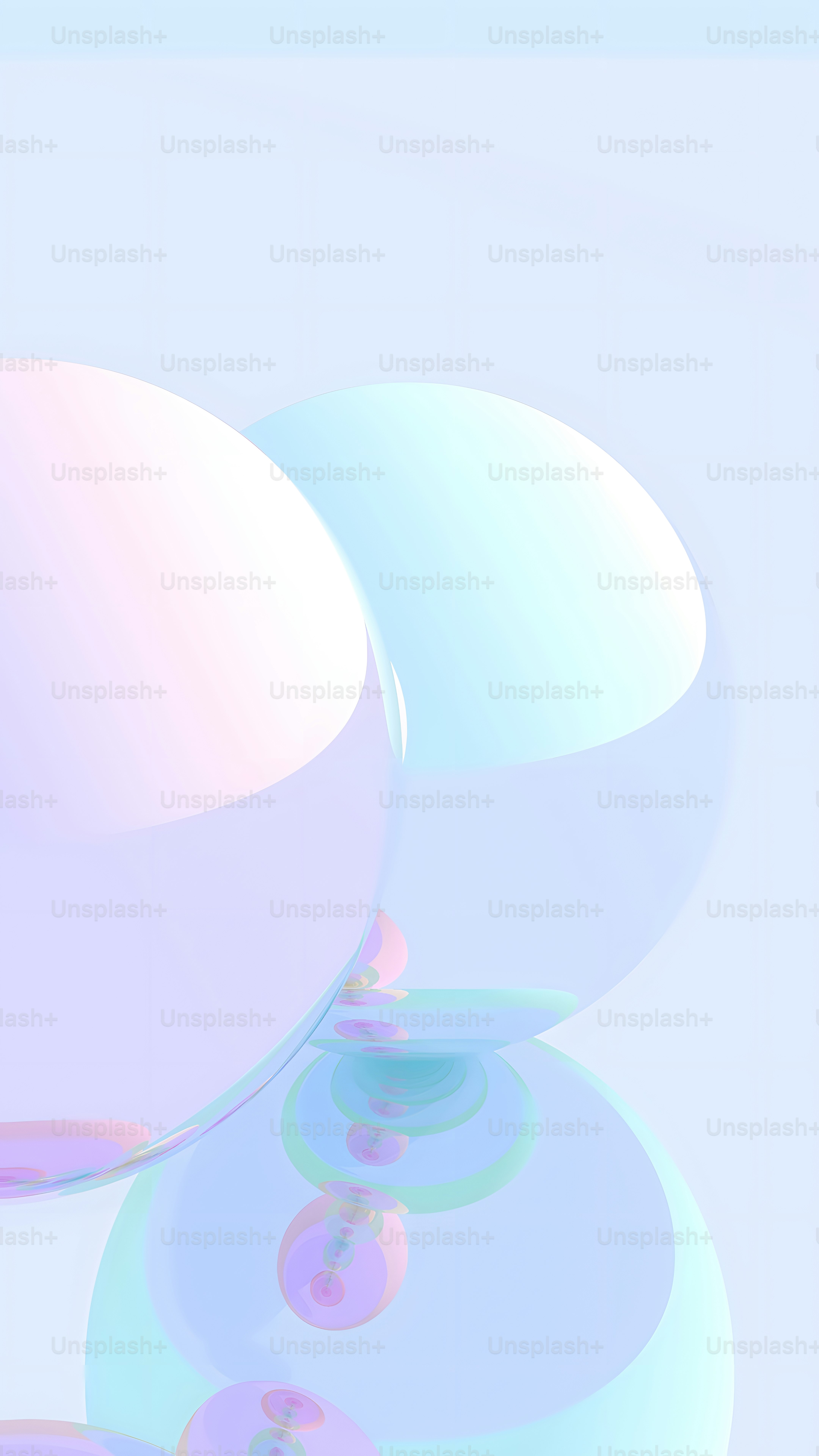 ein Haufen Scheiben, die übereinander liegen