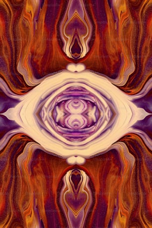 an abstract image of a purple and orange pattern